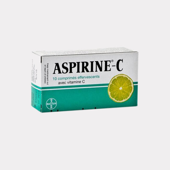 اسبيرين.سي.فوار.10أقراص.لعلاج.اعراض.البرد.والإنفلونزا.صيدلية.سبيريت 