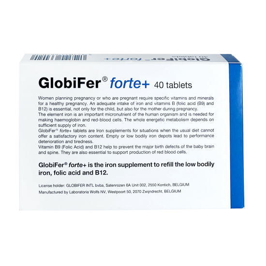  GlobiFer.forte+40.Tablets.Iron.Supplements.for.Anemia.Spirit.Pharmacy	