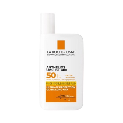 لاروش بوزيه أنثليوس حماية من الشمس spf 50 سائلة بدون لون 50مل 