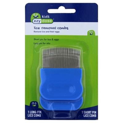 Ezy Dose KIDS Lice Removal Combs 2'S