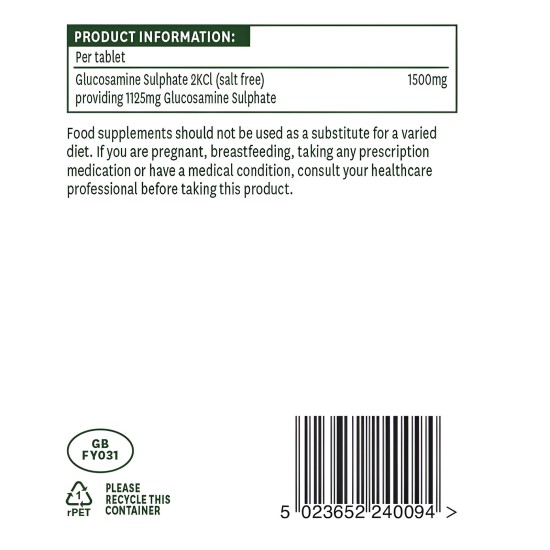 ناتشرز ايد جلوكوزامين سلفيت سلفات 1500مجم 90 قرص