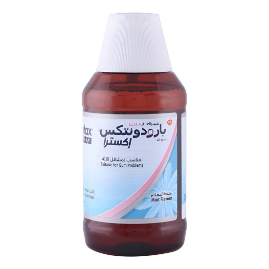 بارودونتكس غسول الفم - إكسترا نعناع 300 مل
