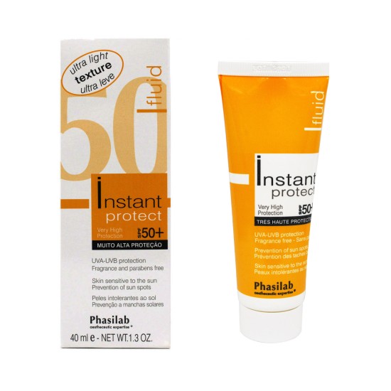 فيسيلاب انستانت بروتكت سائل واقي شمس بعامل حماية +50 - 40 مل