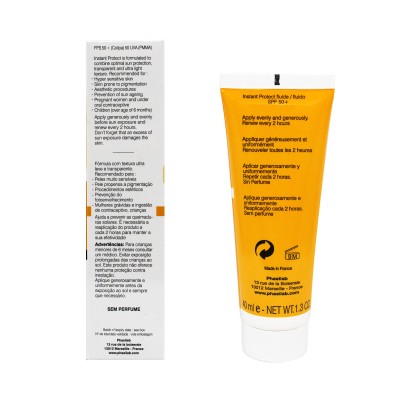 فيسيلاب انستانت بروتكت سائل واقي شمس بعامل حماية +50 - 40 مل