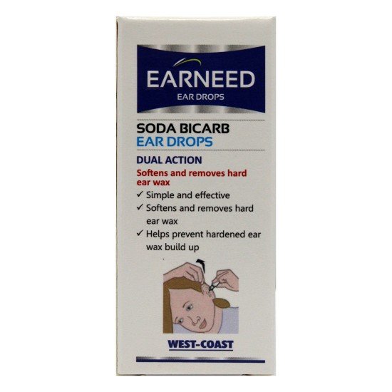 EARNEED SODA BICARB EAR DROPS 15ML