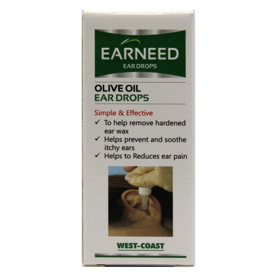 EARNEED OLIV OIL EAR DROPS 15ML