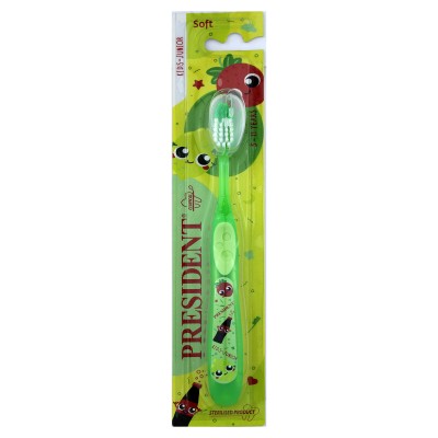 PRESIDENT 5-11 Years Kids Junior Soft Tooth Brush