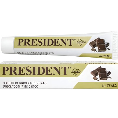بريزيدنت معجون أسنان للأطفال +6 بنكهة الشوكولاتة 50 مل