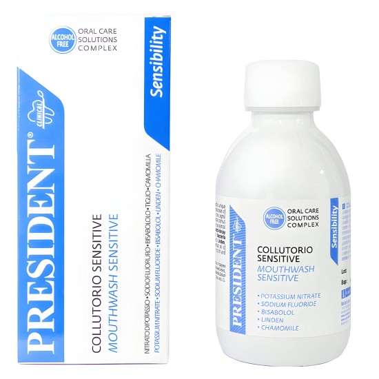 بريزيدنت غسول فم للأسنان الحساسة 200مل