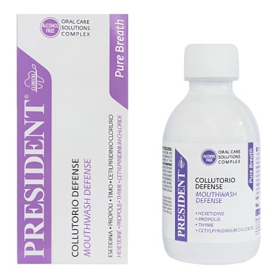 بريزدنت ديفينس غسول فم 200مل 