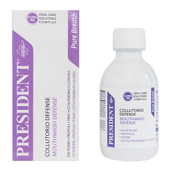 بريزدنت ديفينس غسول فم 200مل 