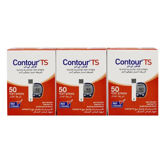 باير كونتور تي إس شرائط عرض 3 علب