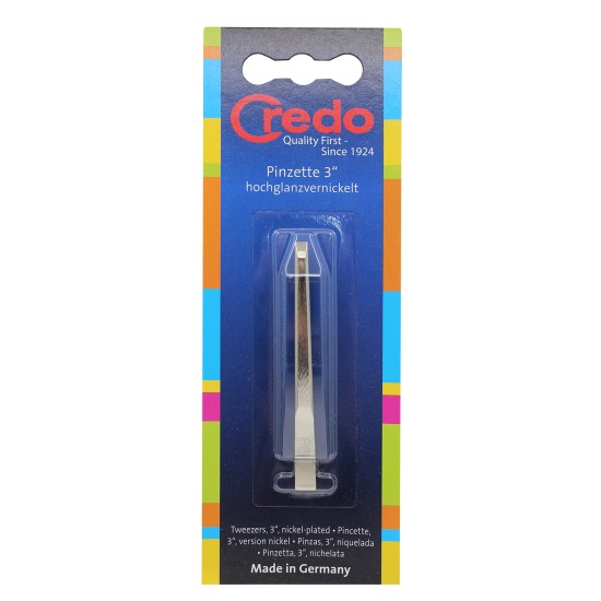 كريدو ملقط بحواف مستقيمة 3 انش