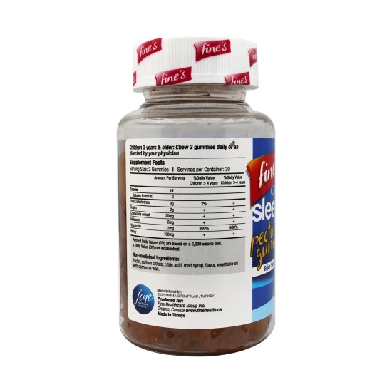 فاينز حلاو للنوم + البابونج للأطفال 60 قطعة