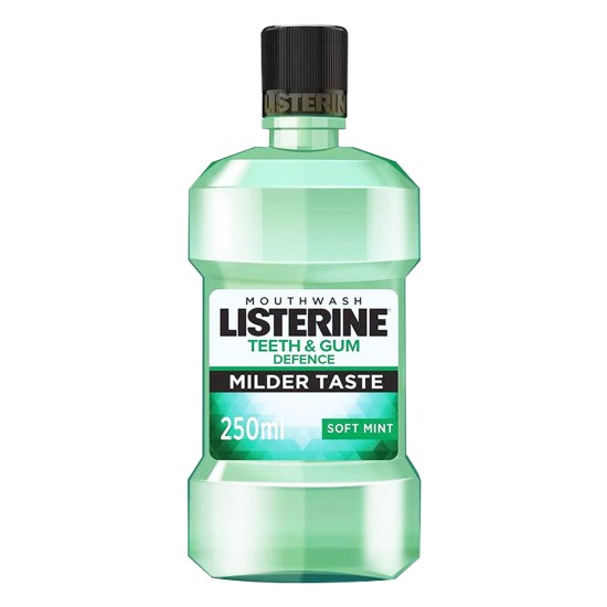 ليسترين دفنس غسول الفم للعناية باللثة والأسنان 250 مل
