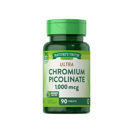 ناتشرز تروث بيكولينات الكروم الثلاثي 90 حبة 1000 مجم