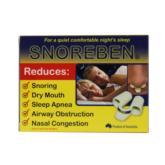 SNOREBEN SILICON MEDICAL DEVICE AUSTRALIA 2018