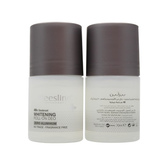  بيزلين  رول اون للتفتيح للرجال بدون المنيوم 48 ساعة 70 مل1+1 (عرض )