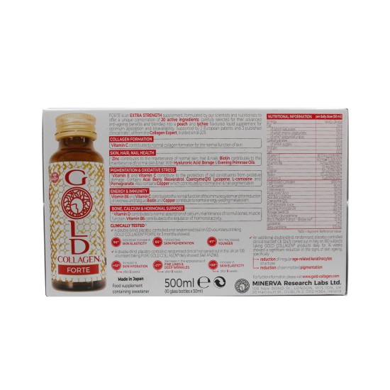 GOLD COLLAGEN FORTE Bottels 10*50ml