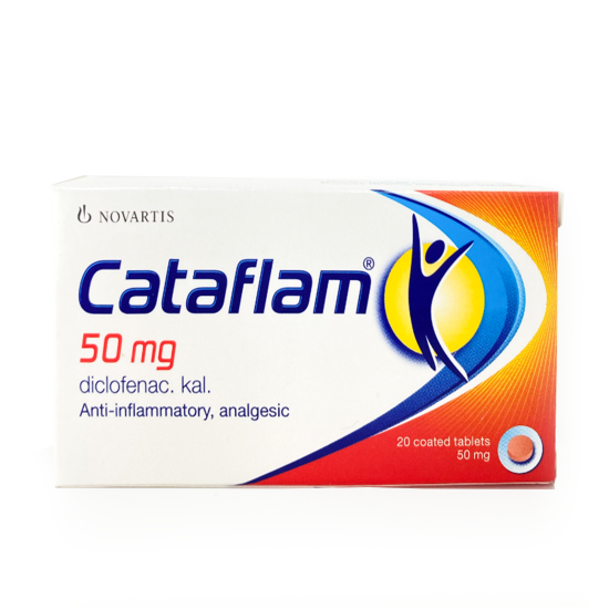 Cataflam.50MG.Tab.20.Tabs.pain.reliever.Spirit.Pharmacy