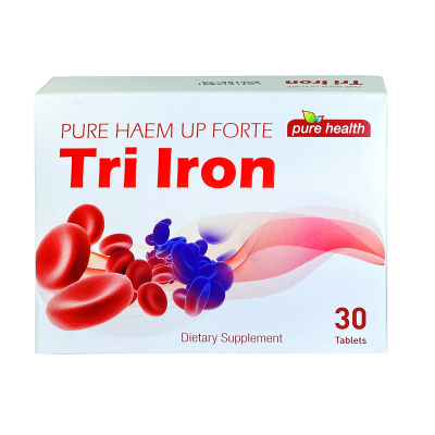 بيور هيلث حديد تراي ايرون 30 حبة