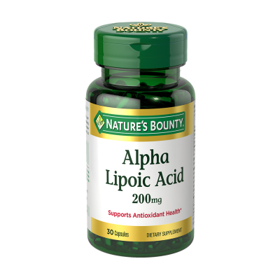 Nature's Bounty Alpha Lipoic 200Mg Caps 30