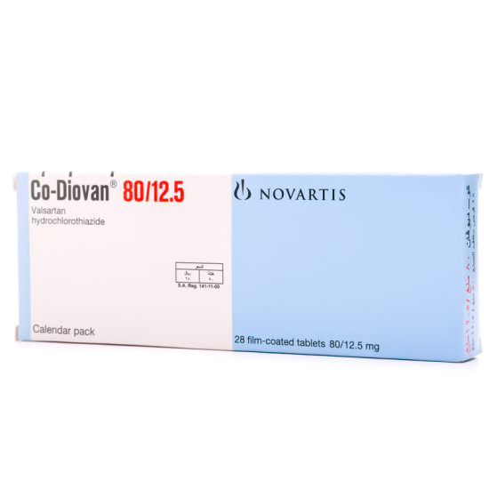 كو-ديوفان 80/12.5 مجم 28 حبة