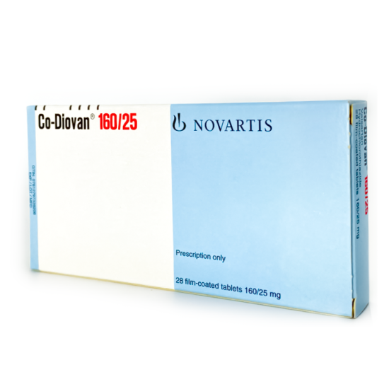 Co-Diovan Tabs 160/25 Mg 28-S