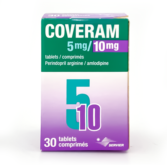 Coveram5mg/10mg.30Tablets.To.treat.High.Blood.Pressure.Spirit.Pharmacy