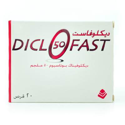 Diclofast 50Mg Tablets 20'S