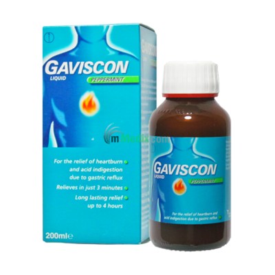 جافيسكون شراب النعناع 200 مل 