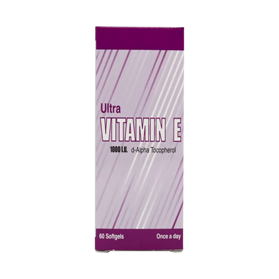 الترا فيتامين هاء 1000 كبسولات هلامية 60