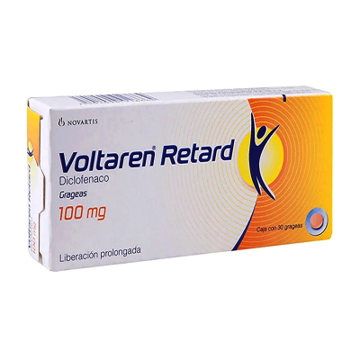 Voltaren Retard Tab 100Mg 30's