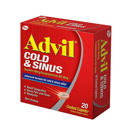 Advil cold & sinus Tablet 20S