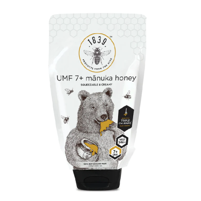 عسل مانوكا 1839 كريمي400 جرام UMF 7+ 146 MGO 