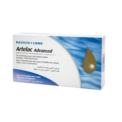 ارتيلاك ادفانس قطرات للعين 30 أمبولة 