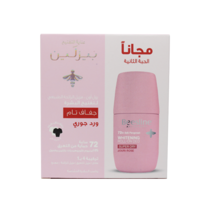 Beesline 72 Hrs Roll on Deo Whitening Super Dry Jouri Rose 50ml 1+1 {OFFER}