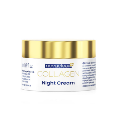 نوفاكلير كولاجين كريم ليلي 50مل 
