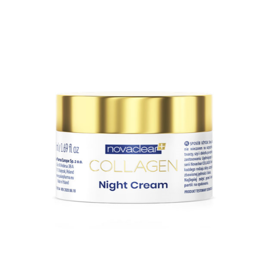 نوفاكلير كولاجين كريم ليلي 50مل 