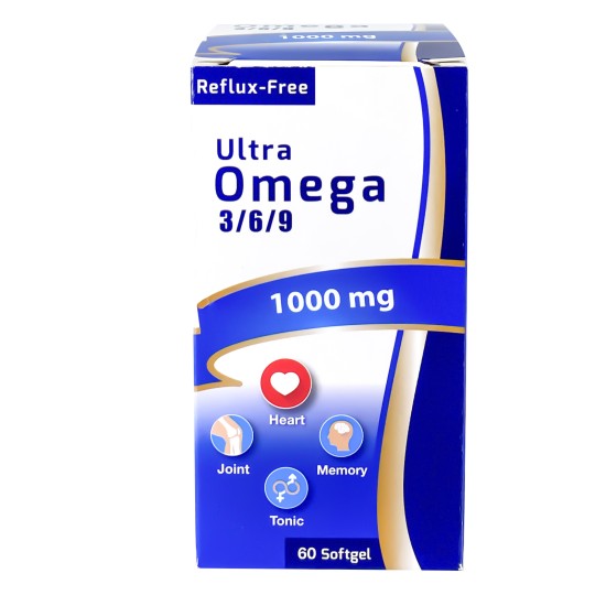 الترا أوميغا 3,6,9   60 كبسولة هلامية
