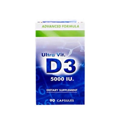 الترا فيت D3 5000 وحدة ( 90 كبسولة )